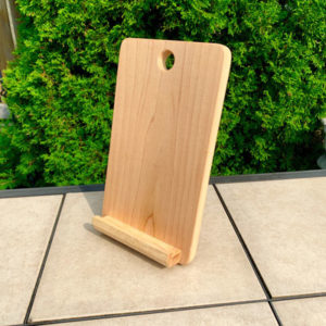 Traditional iPad stand-Solid Maple