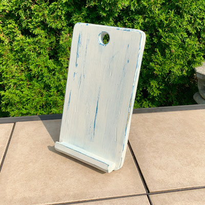 Traditional iPad stand-Milk Paint